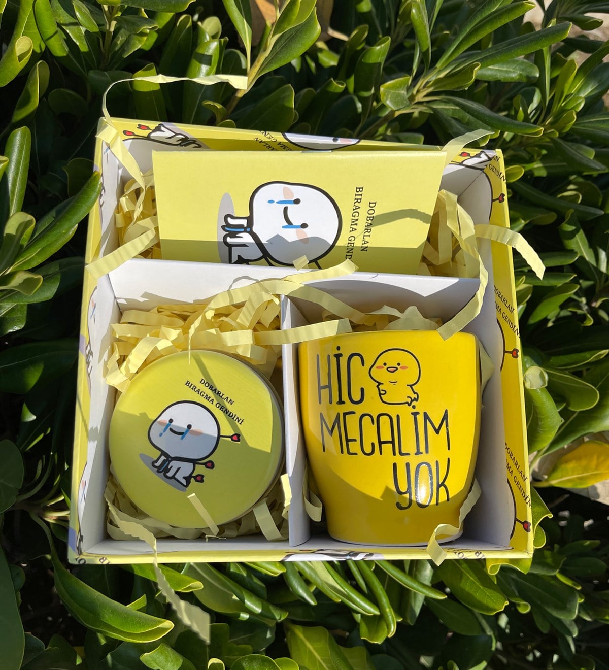 Hiç Mecalim Yok Tasarımlı Hediye SetigiftmodaGmhs101825