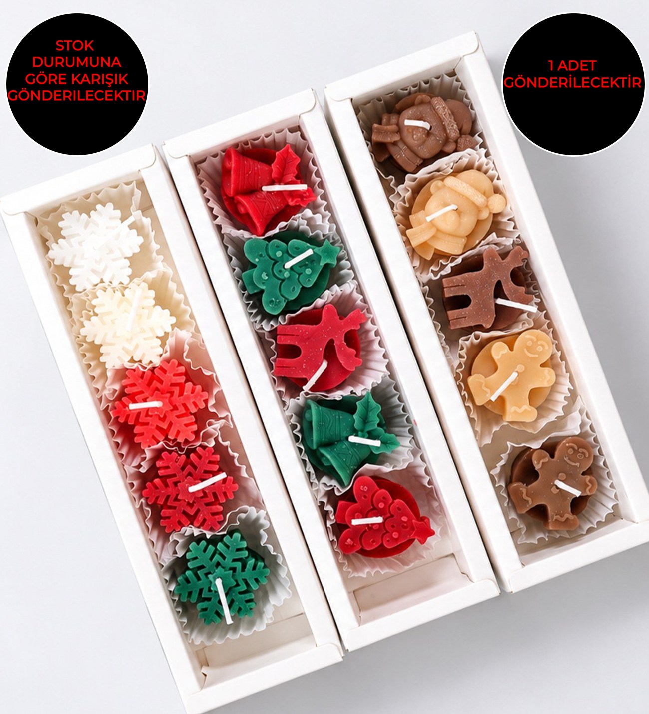 Yılbaşı Figürlü MumgiftmodaBM-2636