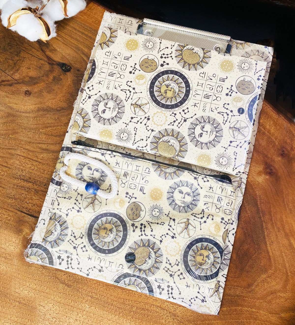 Tarot Ay Ve Güneş Tasarımlı Sekreterlik Defter Ve Kalemlik Hediye SetigiftmodaGmhs101759