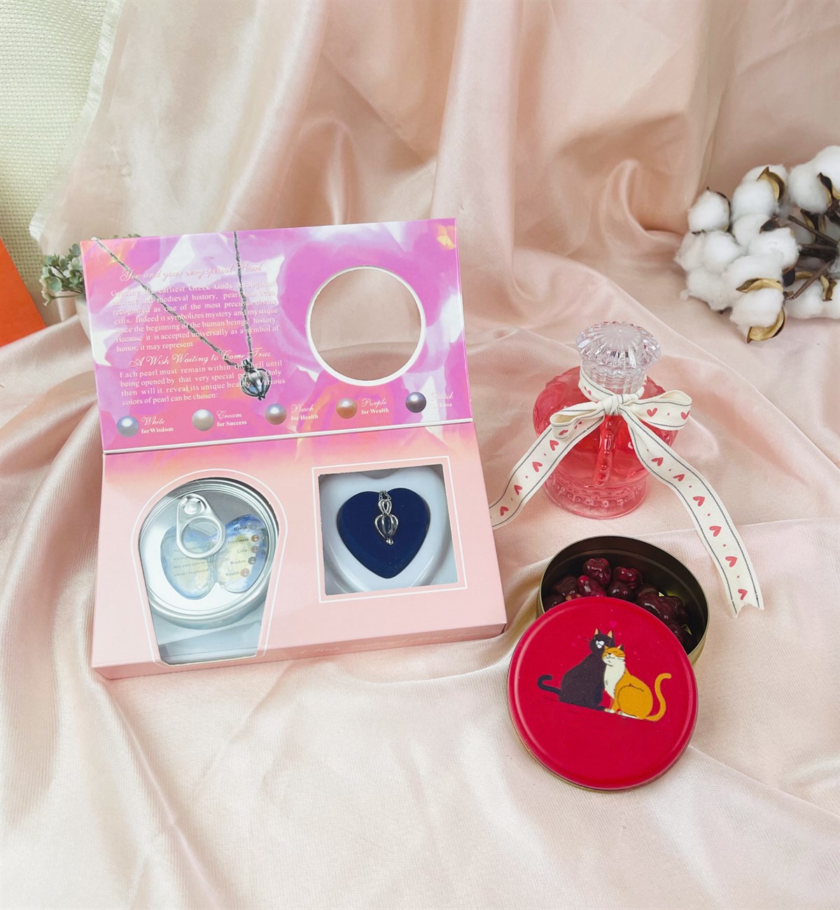 Sevgili Kediler Temalı Sevgiliye Hediye SetigiftmodaGmhs101509