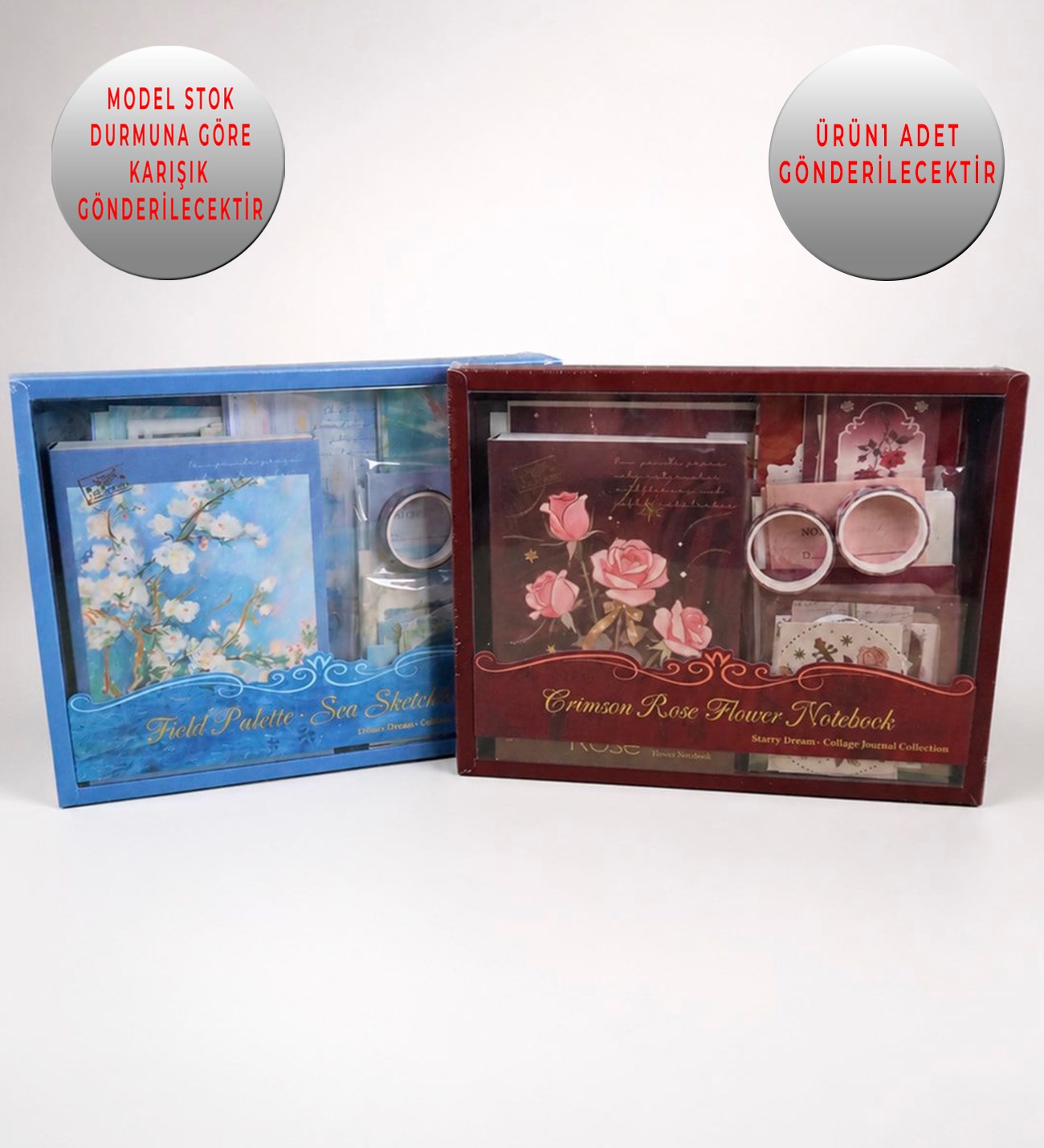 Premium Scrapbook & Journaling Yapım SetigiftmodaBM-2825