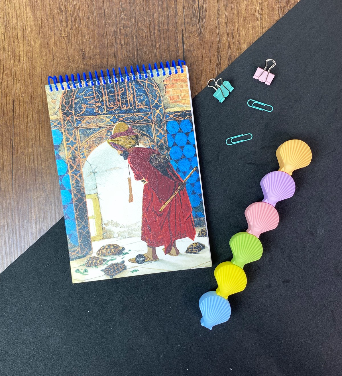 A5 Sketch Book Eskiz Defteri Ve 5'li Ayıcık Keçeli KalemgiftmodaGmhs101789-Kaplumbağa