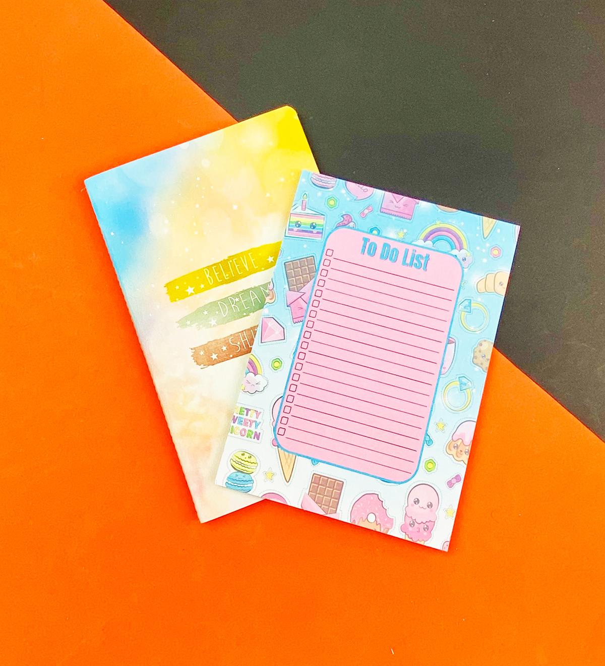 To Do List Yapılacak Listesi ve Dikişli Defter Seti Seri : 2giftmodaGmhs101926