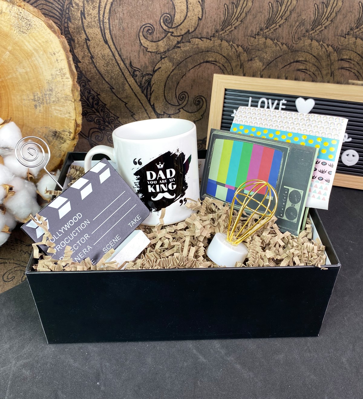 Kral Baba Tasarımlı Ve Özel Kutulu Hediye SetigiftmodaGmhs101708