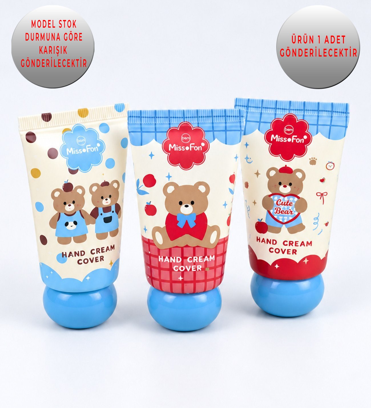Sevimli Ayıcık Serisi Kokulu El Kremi 50 mlgiftmodaBM-2828