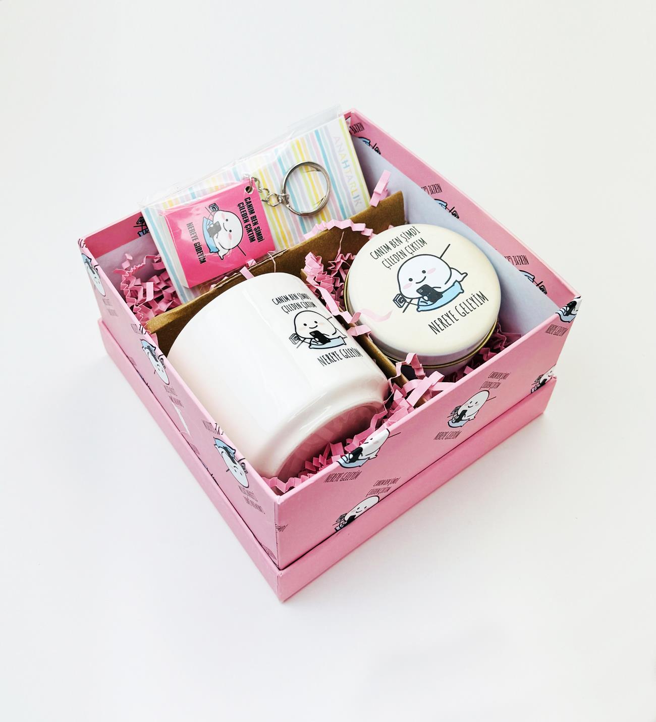 Çileden Çıktım Tasarımlı Kutulu Hediye SetigiftmodaGmhs101987