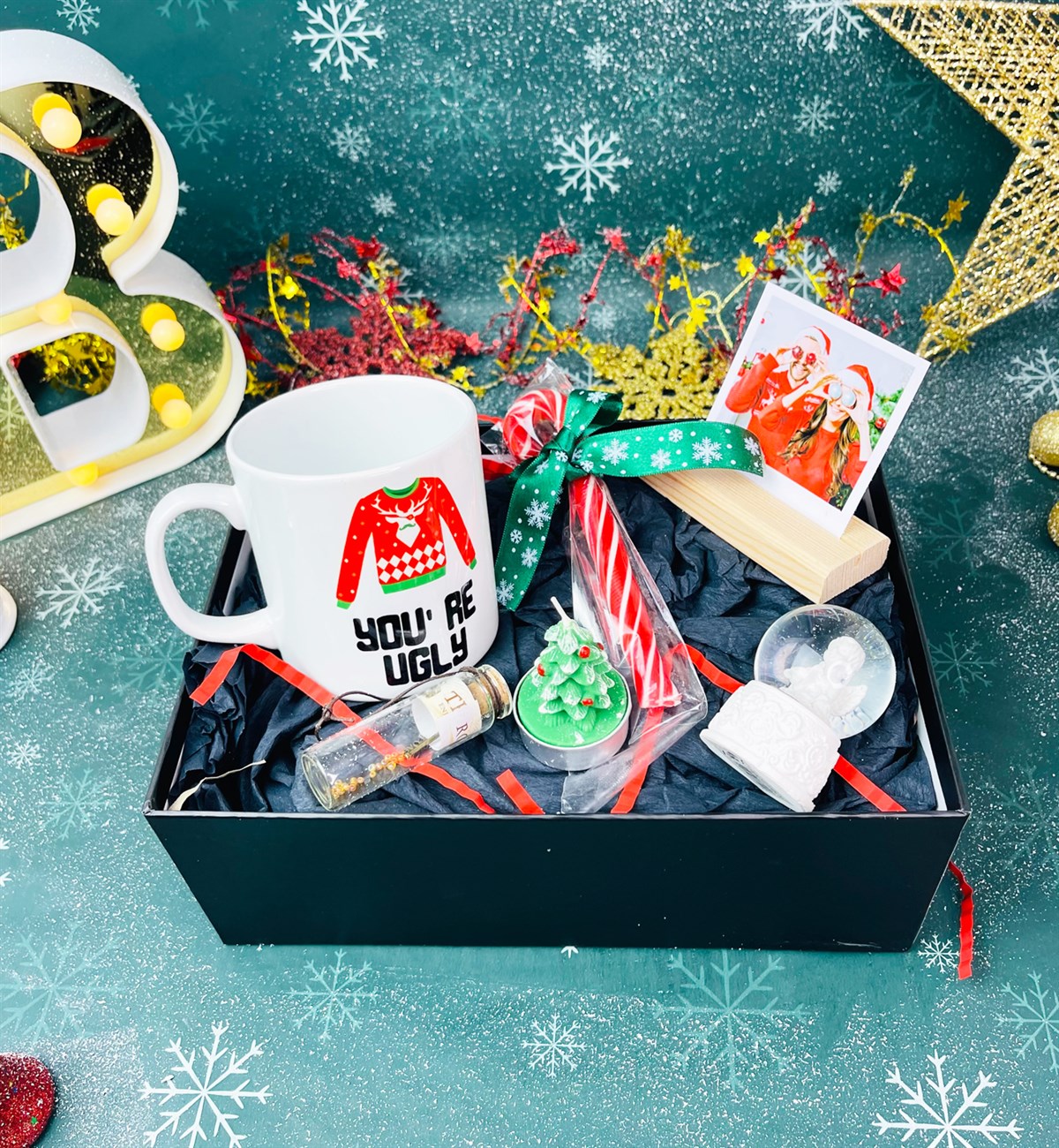 You're Ugly Tasarımlı Yılbaşı Hediye SetigiftmodaGmhs101354