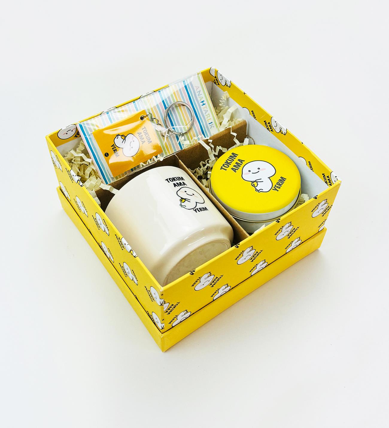 Tokum Ama Yerim Tasarımlı Kutulu Hediye SetigiftmodaGmhs101991