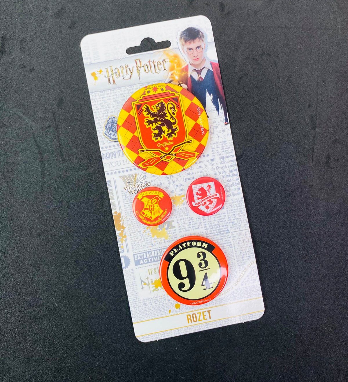 Harry Potter Lisanslı Rozet & Broş GryffindorgiftmodaGmig000063