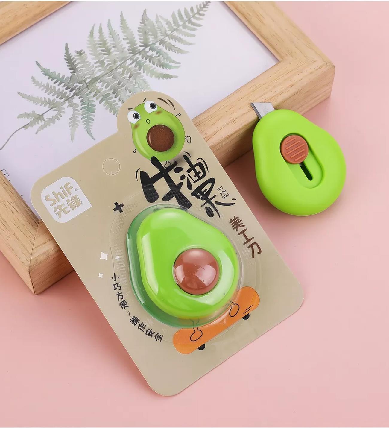 Avokado Tasarımlı Maket BıçağıgiftmodaBM-1396