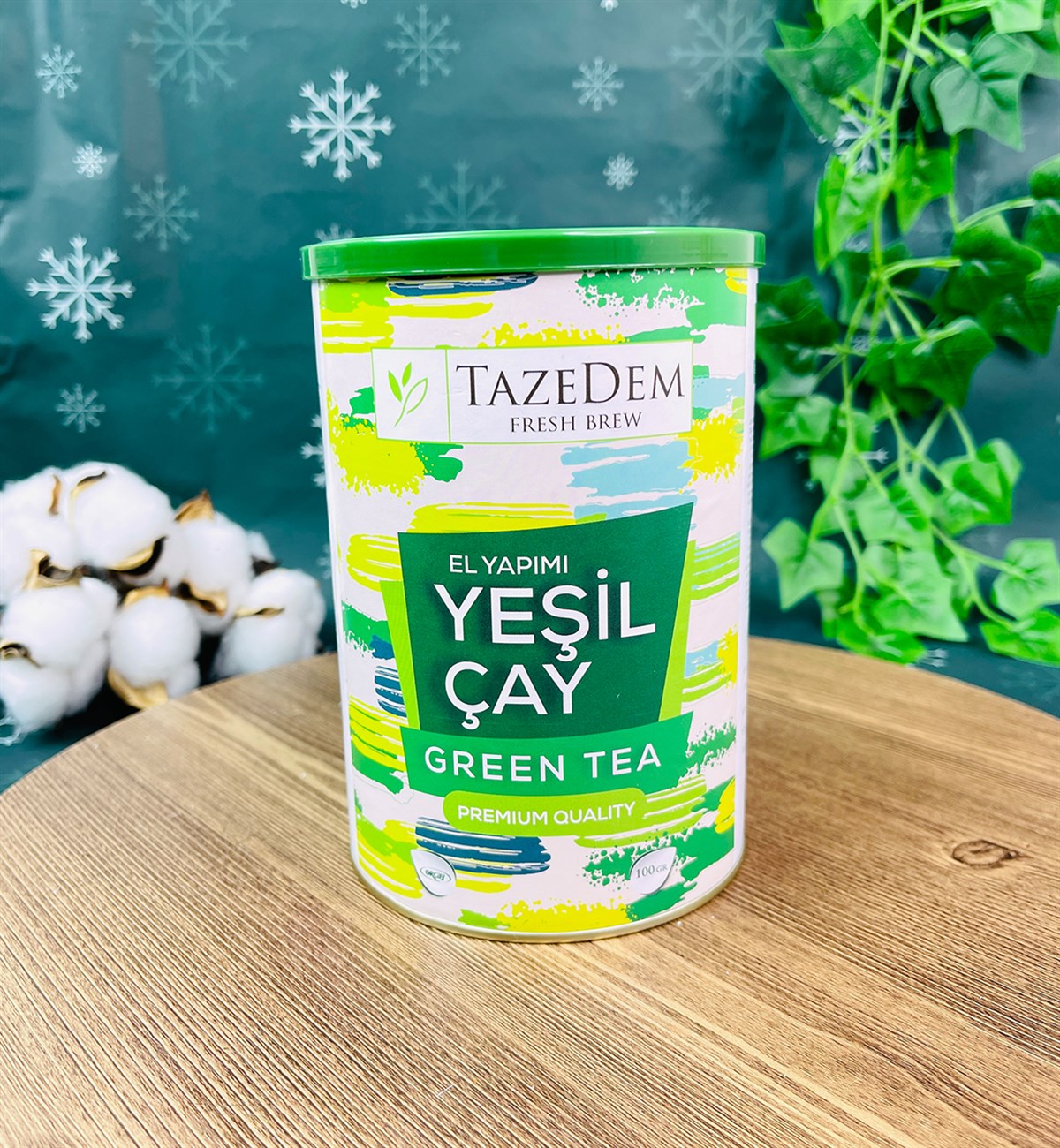 Premium Yeşil Çay 100 GrgiftmodaGmcy000001