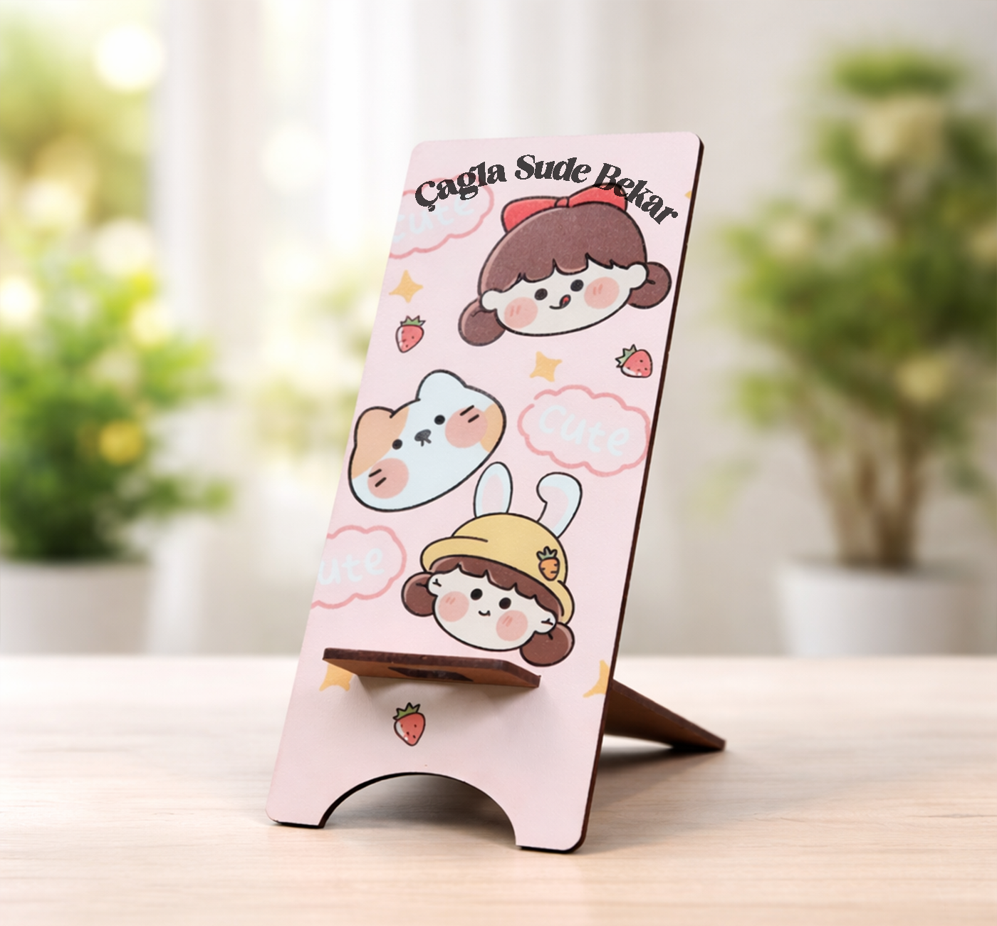 Kişiye Özel İsimli Figür Telefon StandıgiftmodaBMTT-0002