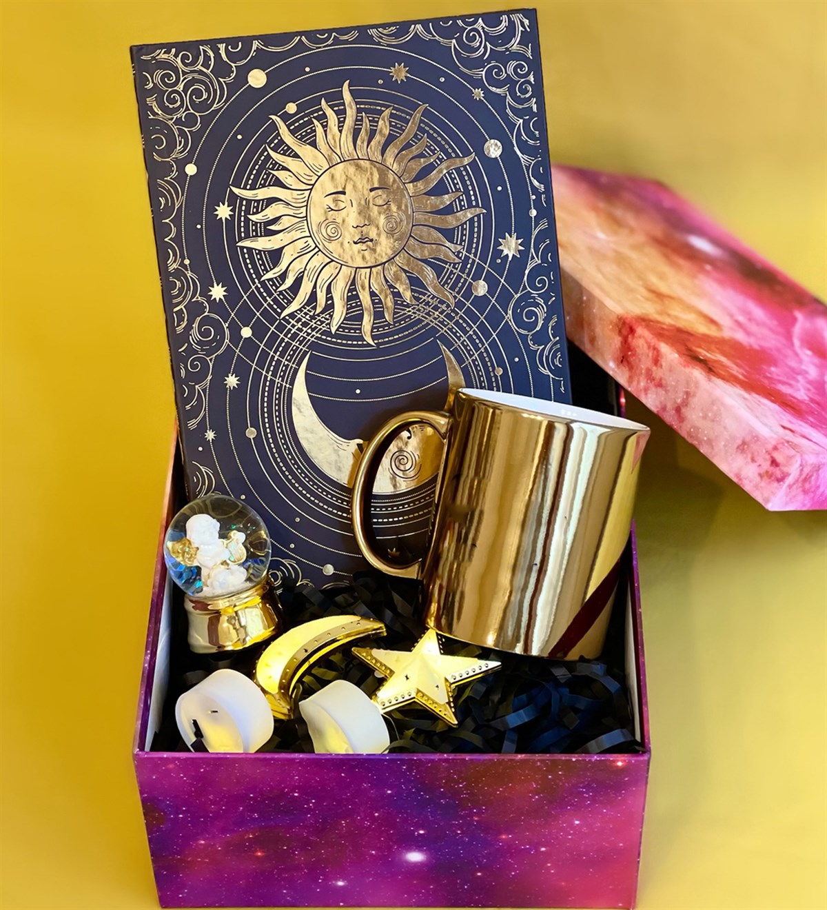 İnek Tasarımlı Gold Hediye SetiGiftmodaGmhs100269