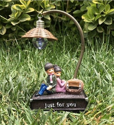 Just For You Işıklı Aşık Çift Biblo