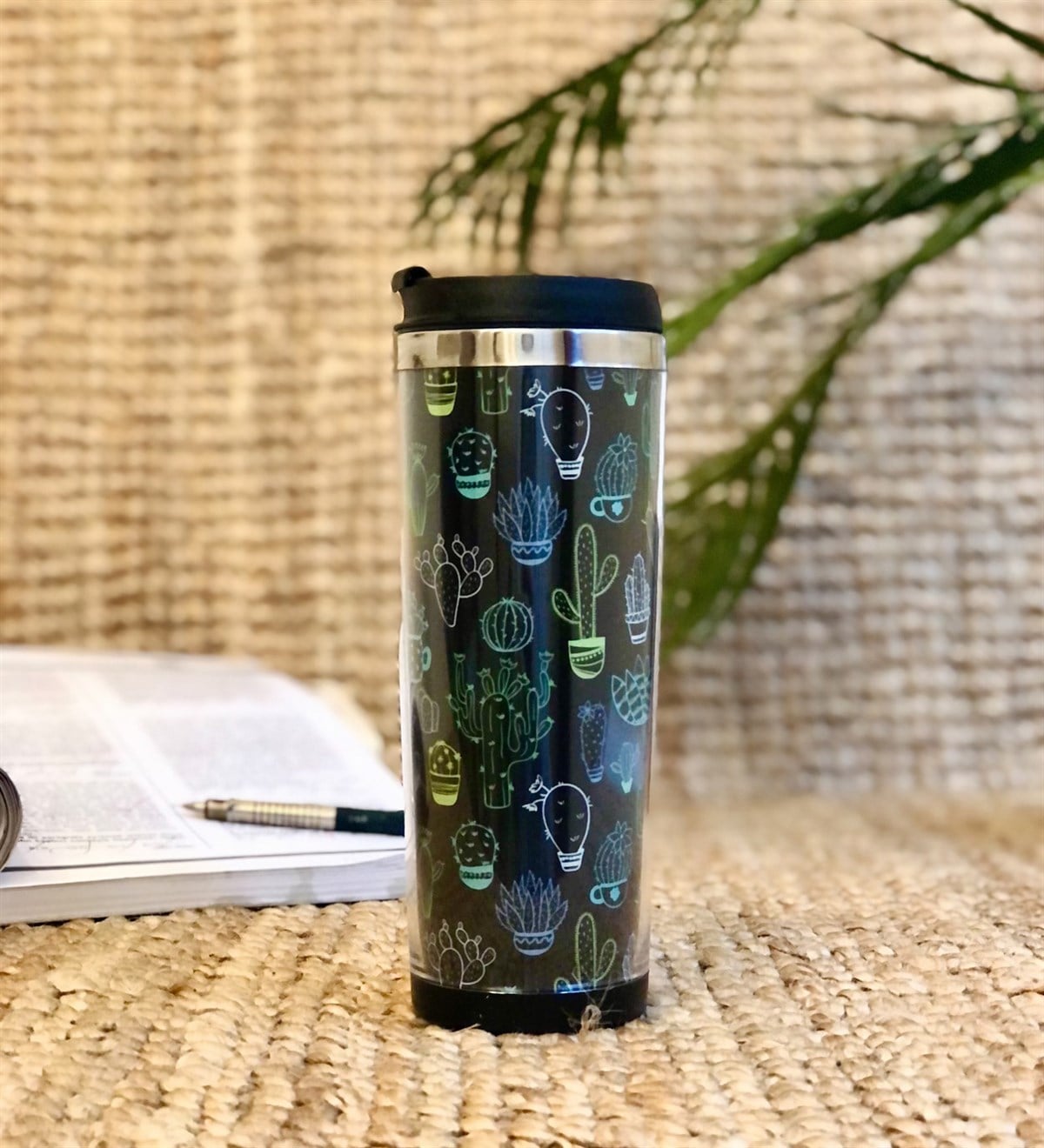 Kaktüs Tasarımlı 400 Ml Mug BardakGiftmodaGmmg100017