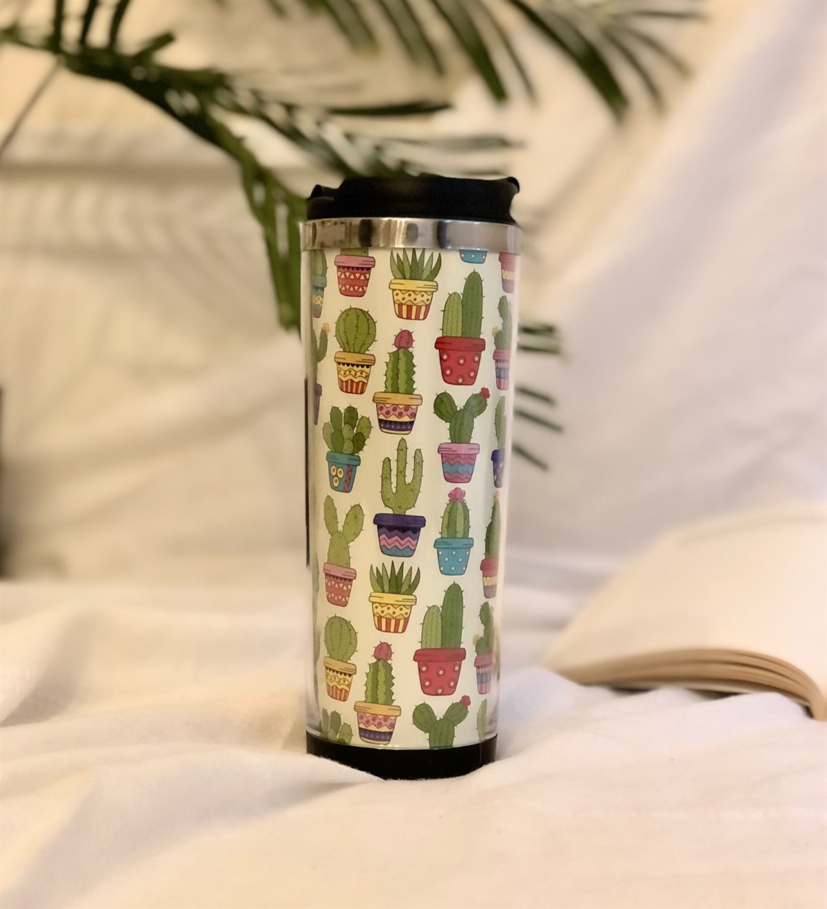 Kaktüs Tasarımlı 400 Ml Mug BardakGiftmodaGmmg100065	