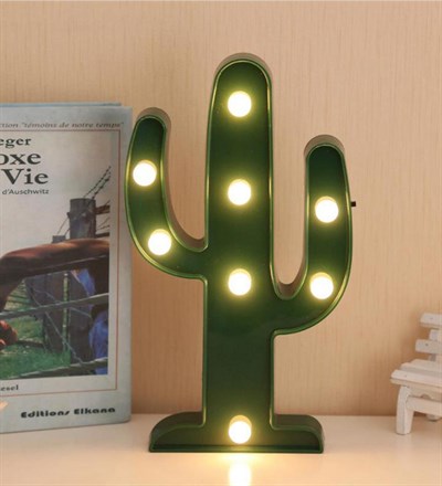 Kaktüs Tasarımlı Masa Lambası