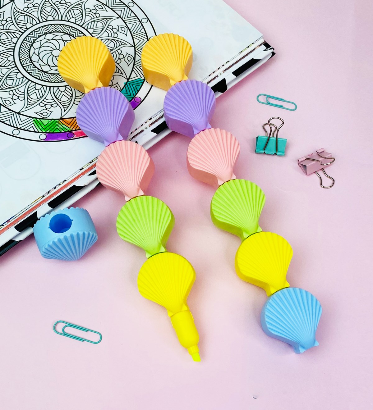 5'li İstiridye Tasarımlı Keçeli KalemgiftmodaGmkm100018