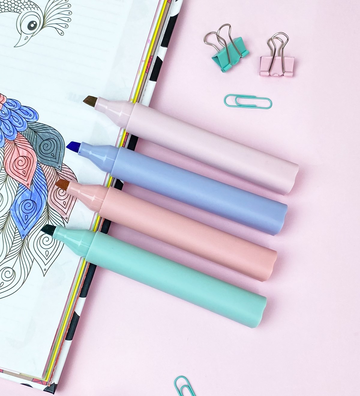 4'lü Morandi Tarzı Soft Keçeli KalemgiftmodaGmkm100014