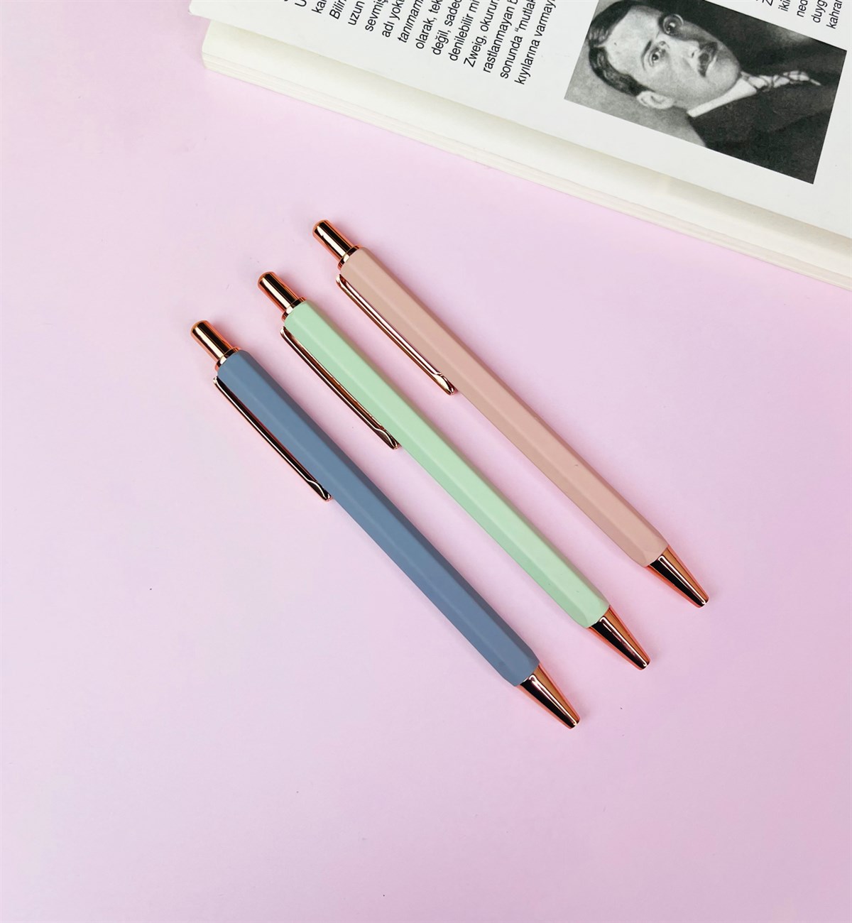 Morandi Style Siyah Soft aJel kalemgiftmodaGm-4317