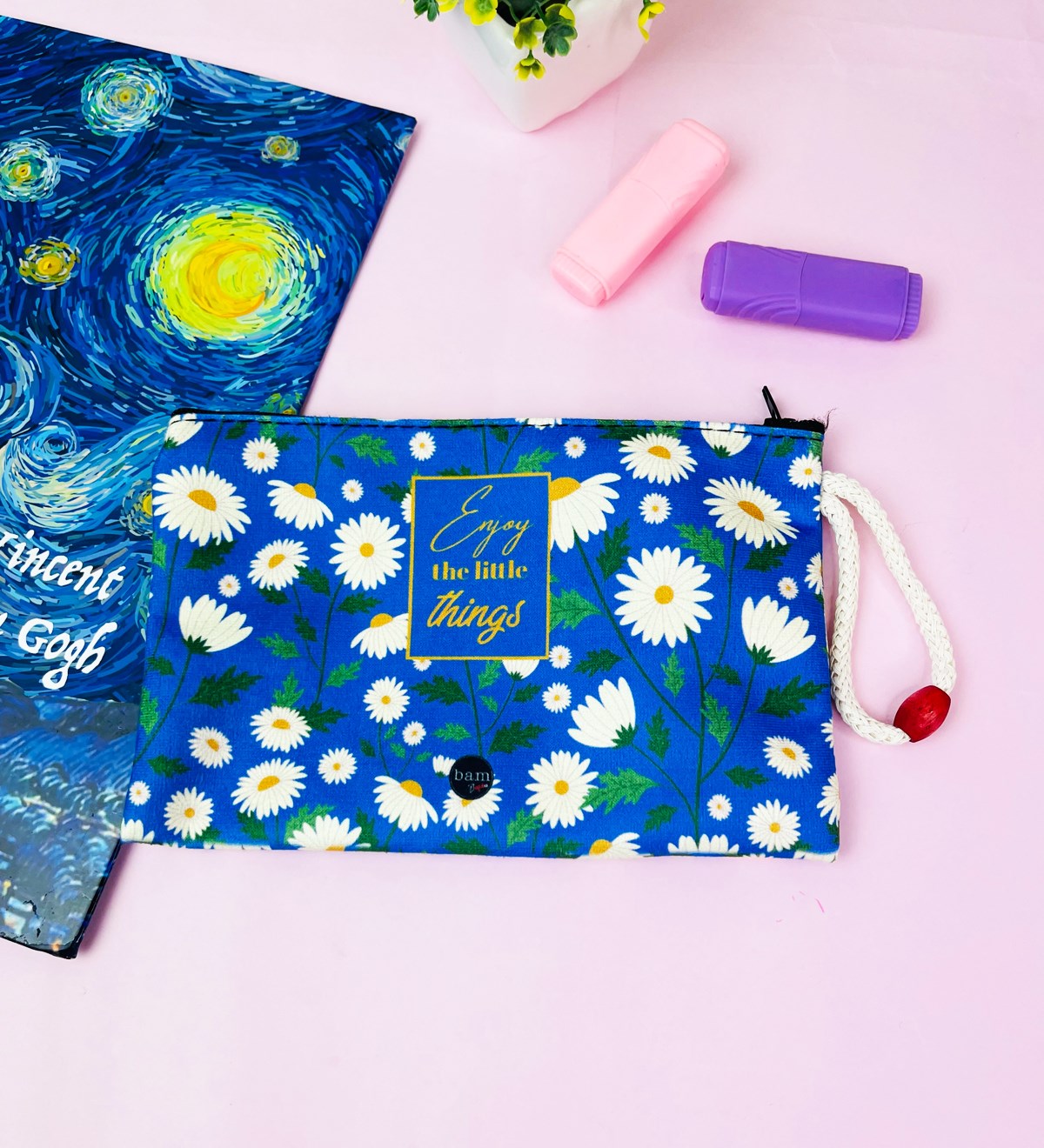 Küçük Şeylerden Zevk Al Tasarımlı KalemlikgiftmodaGmklm100185