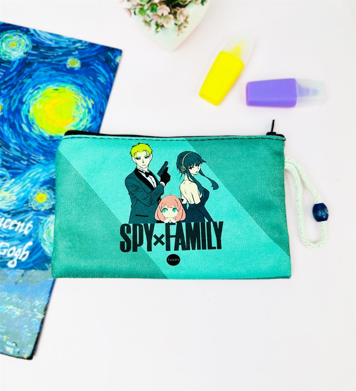 Spy X Family Tasarımlı Bez Kalemlik CüzdangiftmodaGmklm100212
