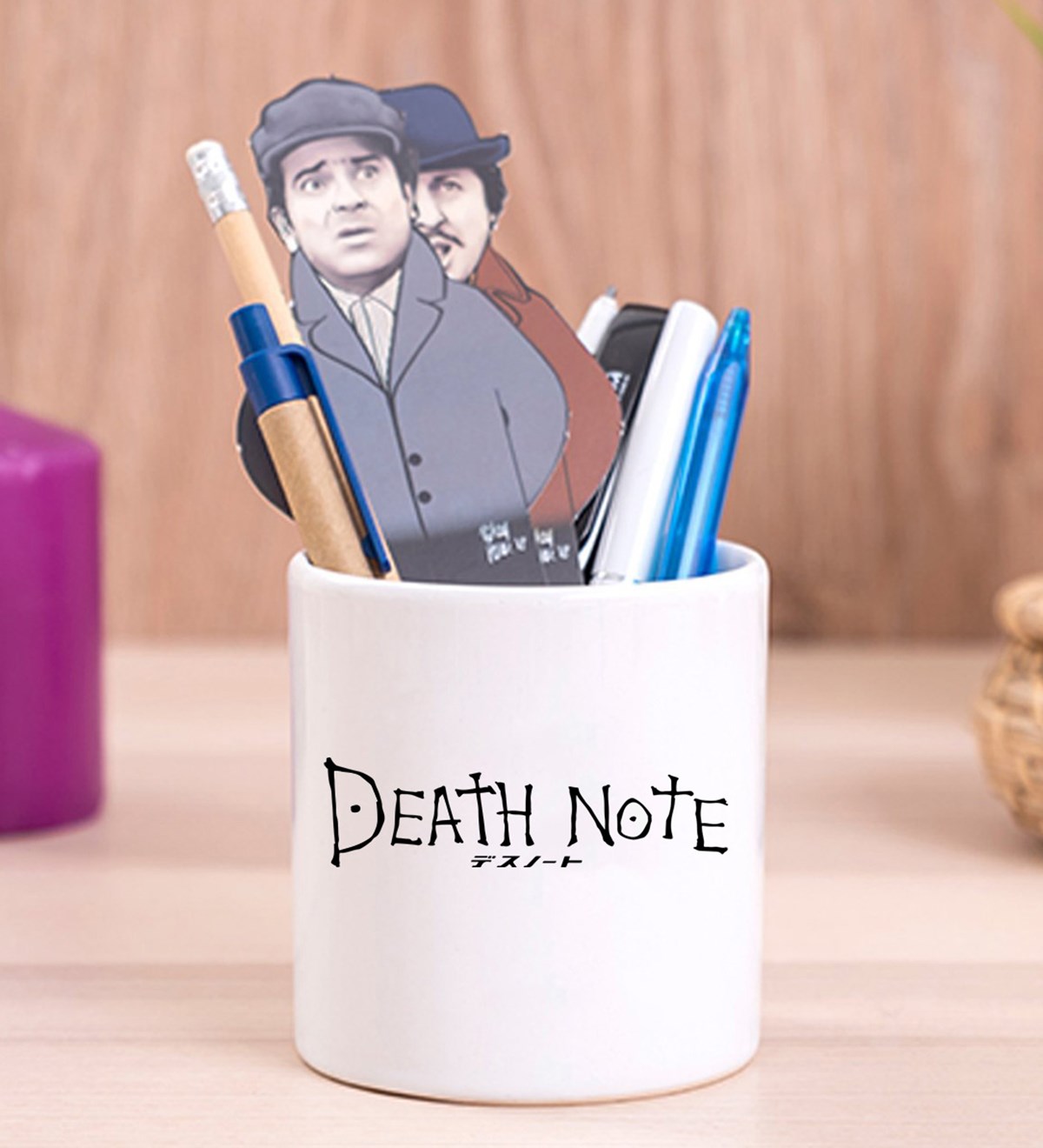 Death Note Anime Tasarımlı Seramik KalemlikgiftmodaGmklm100091