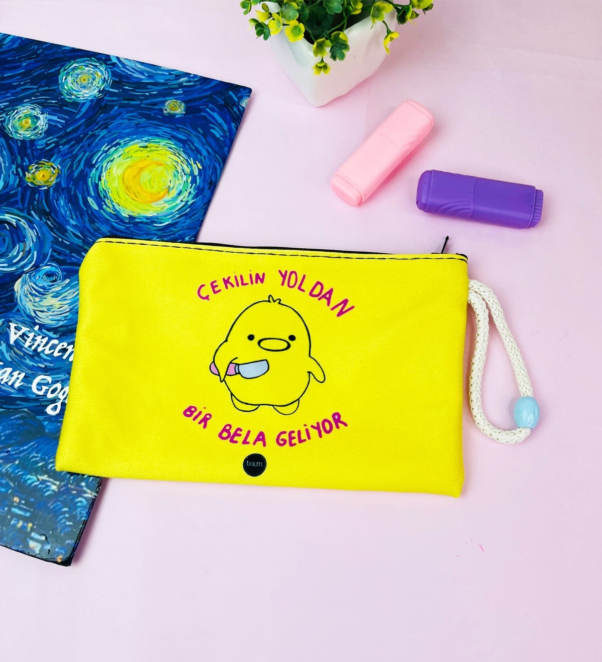 Çekilin Yoldan Bir Bela Geliyor Tasarımlı KalemlikgiftmodaGmklm100187