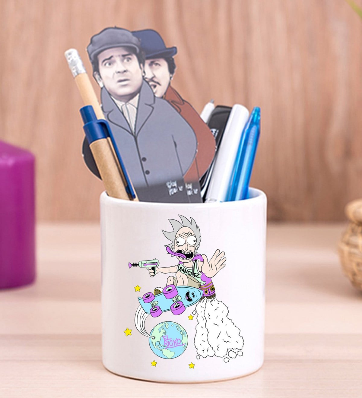 El Ricko Outta Tasarımlı Seramik KalemlikgiftmodaGmklm100097