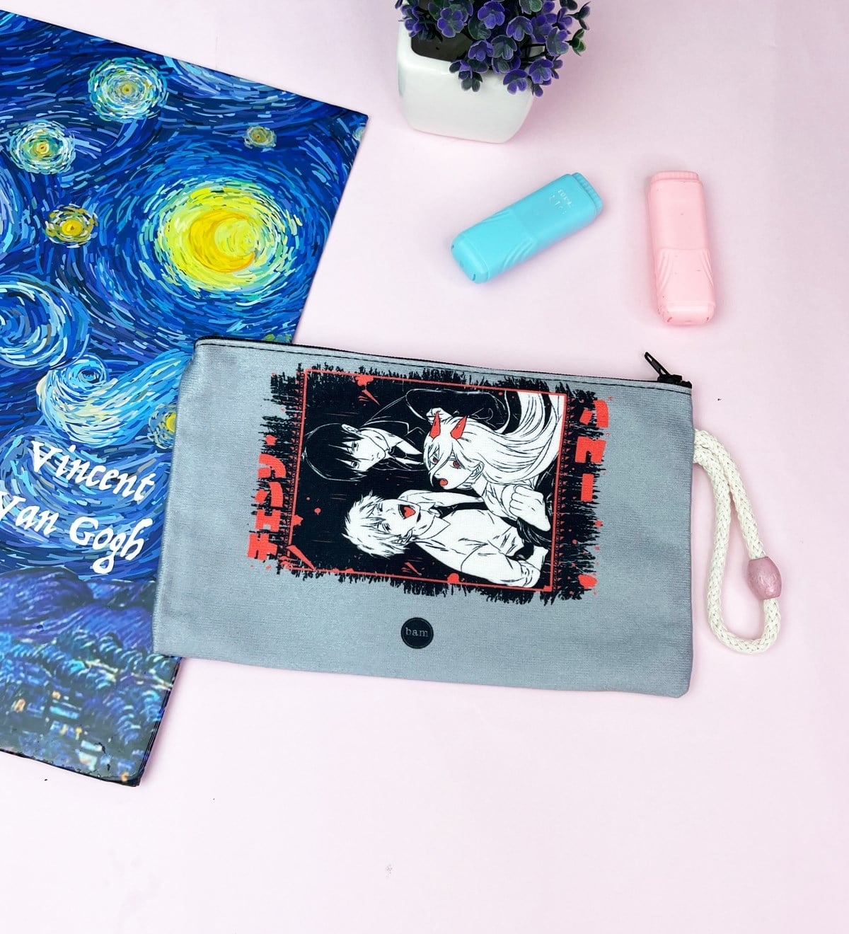 China Saw Tasarımlı Bez Kalemlik CüzdangiftmodaGmklm100177