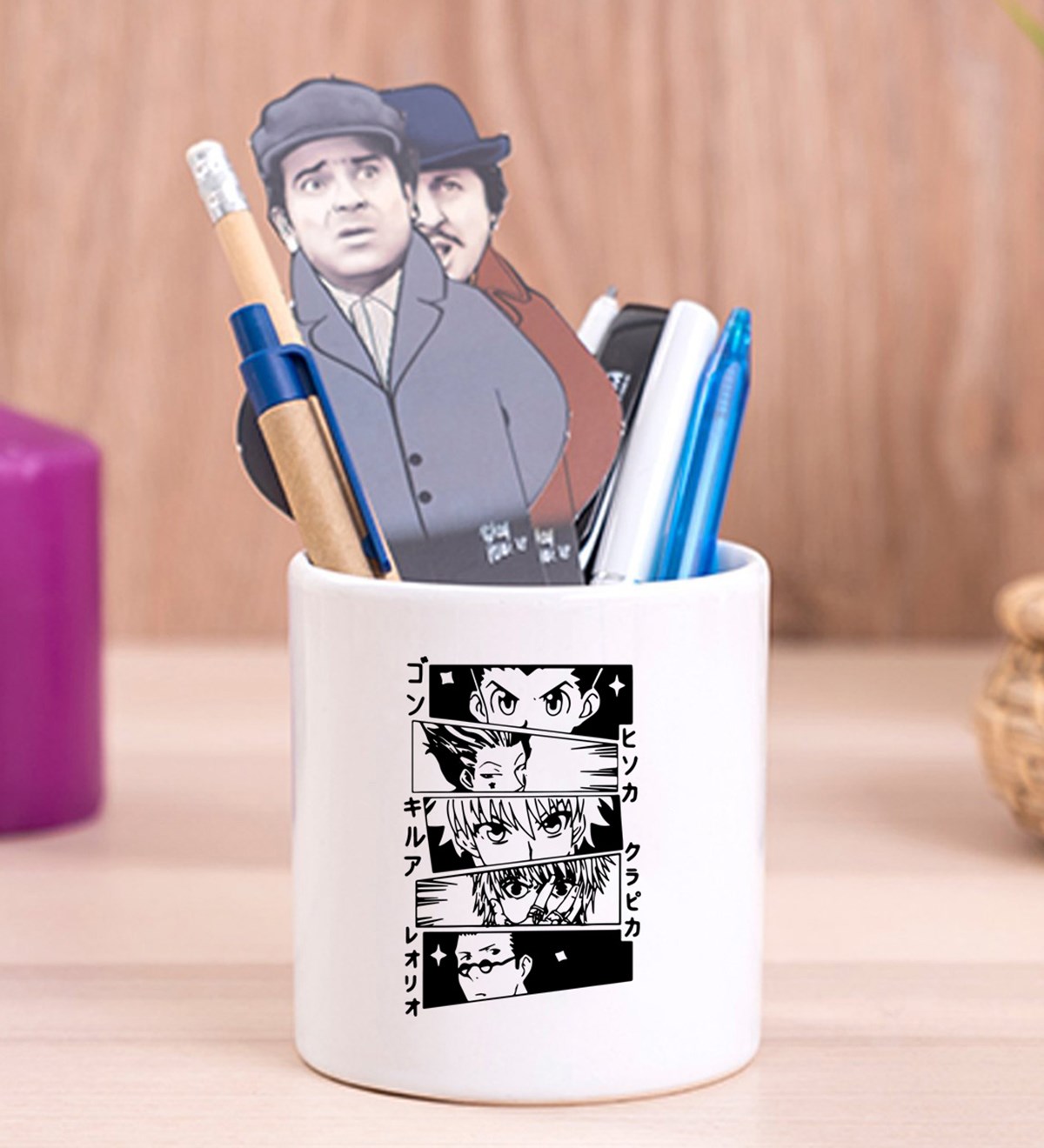 Hunter X Hunter 2 Anime Tasarımlı Seramik KalemlikgiftmodaGmklm100107