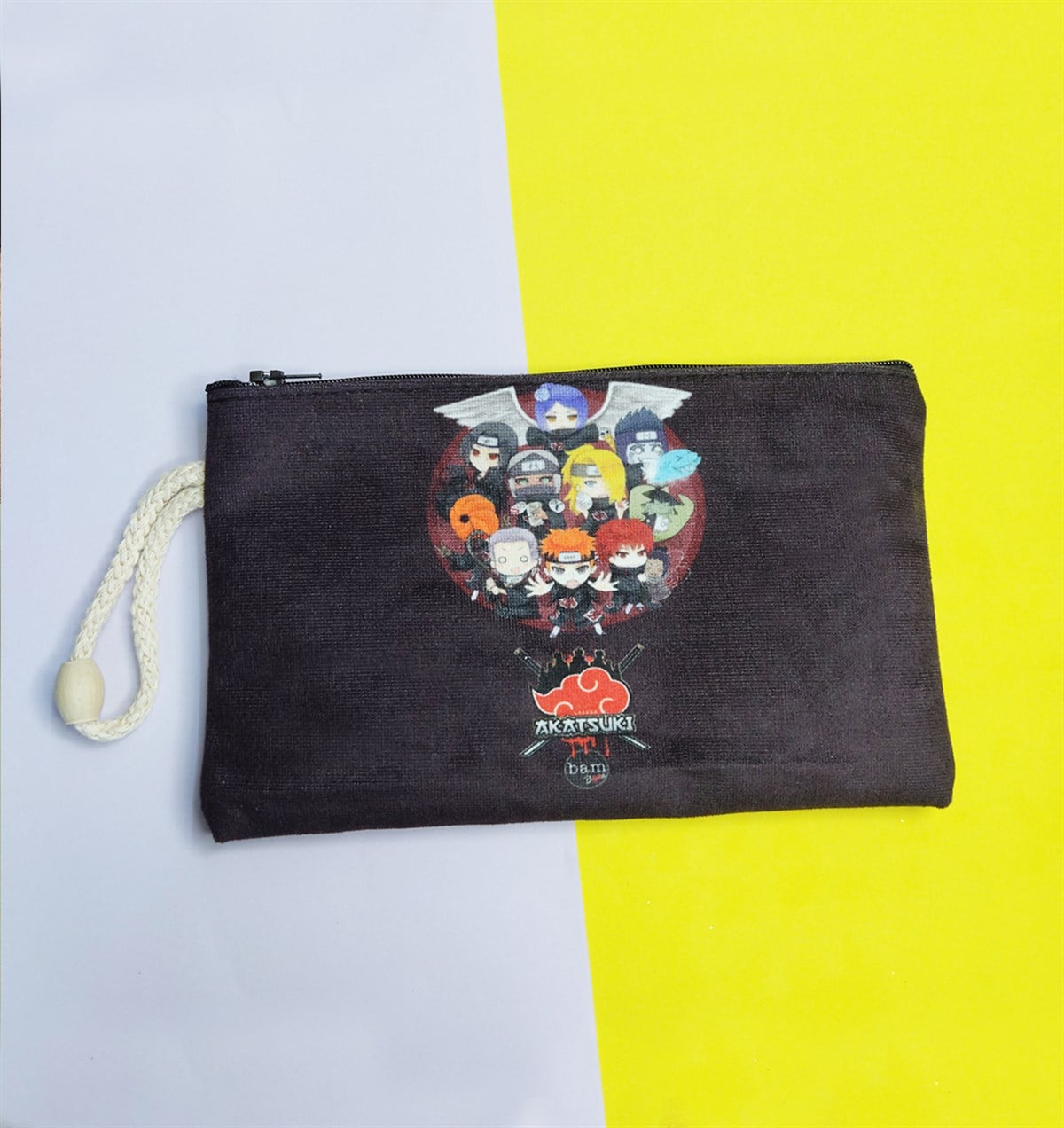 Akatsukı Hero Tasarımlı Bez Kalemlik CüzdangiftmodaGmklm100006