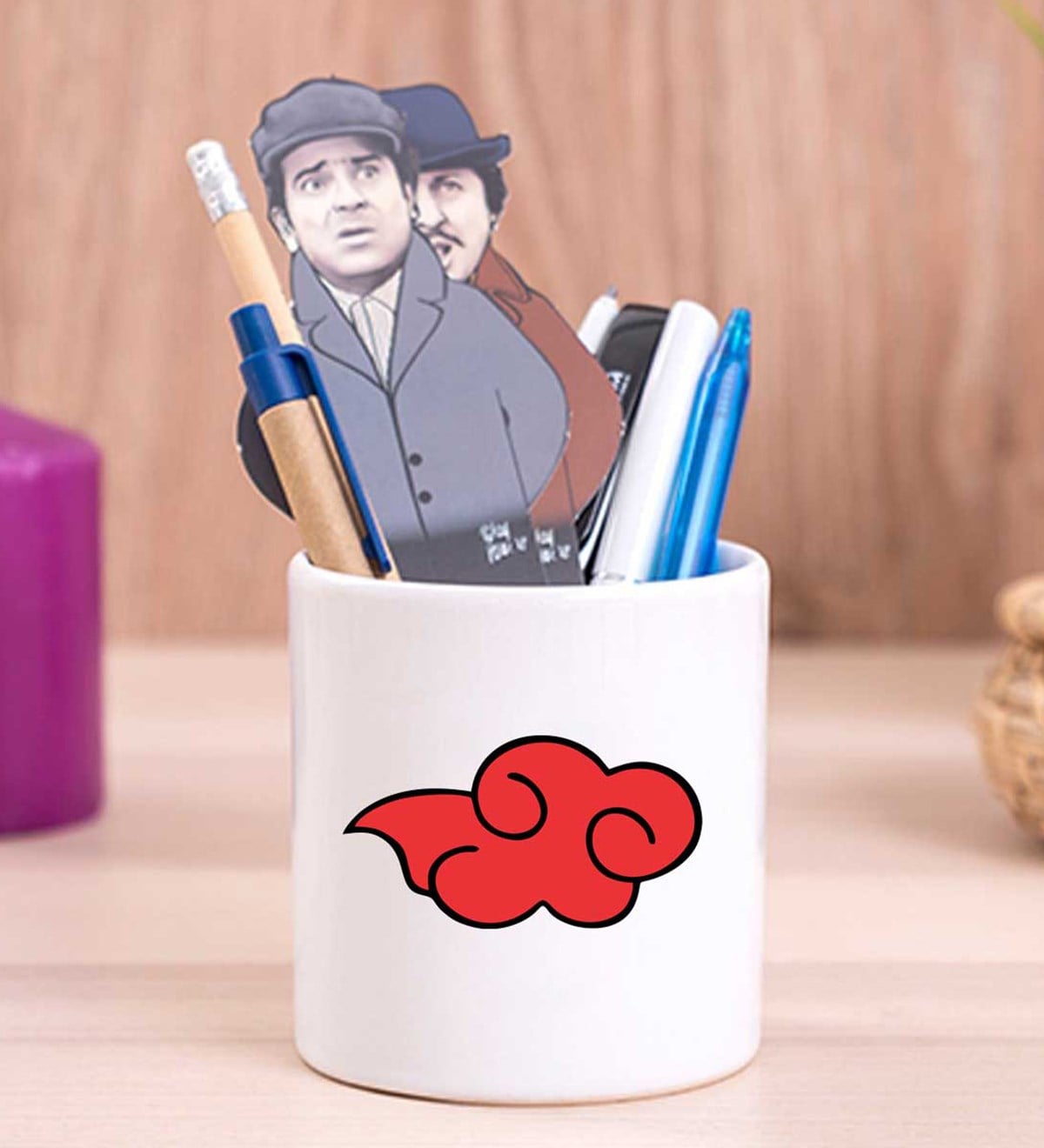 Bulut Anime Tasarımlı Seramik Kalemlik	giftmodaGmklm100080