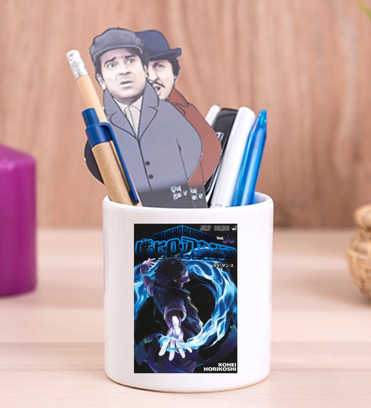 My Hero Academy  Anime Tasarımlı Seramik Kalemlik	giftmodaGmklm100129