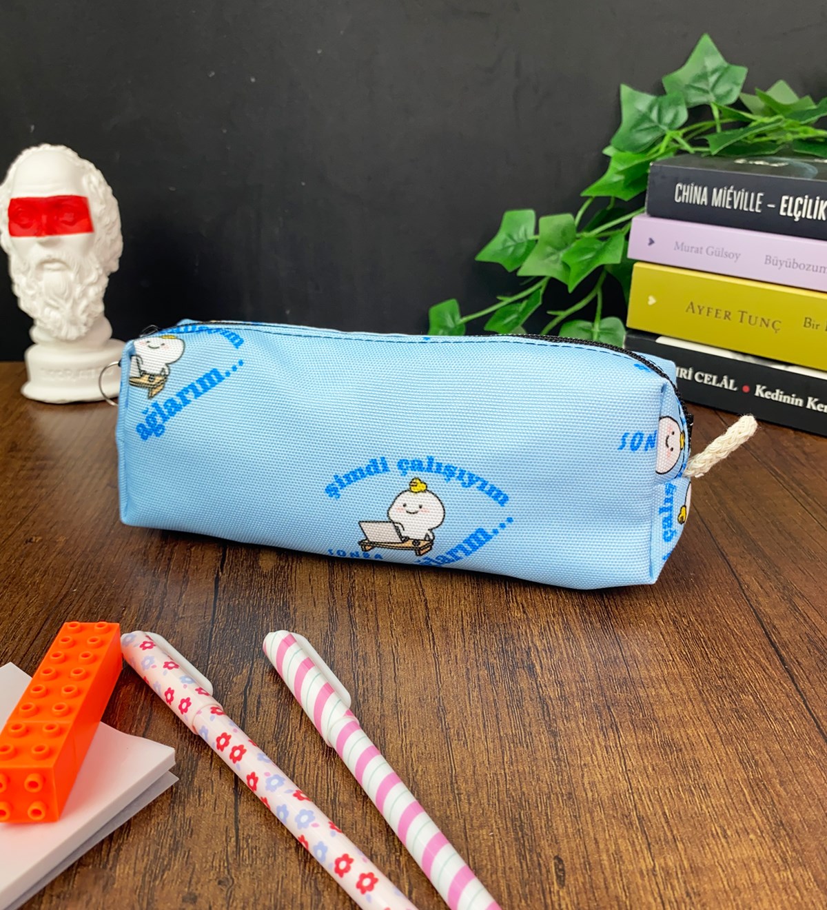 Şimdi Çalışıyım Sonra Ağlarım Tasarımlı Sosis KalemlikgiftmodaGmklm100145