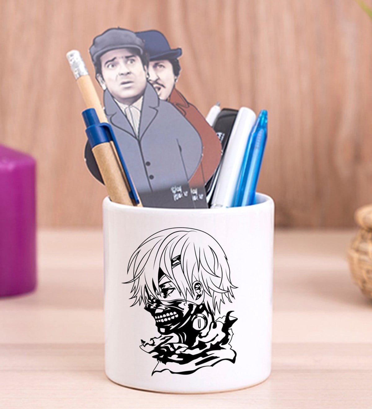 Kaneki Ken 2 Anime Tasarımlı Seramik Kalemlik	giftmodaGmklm100120