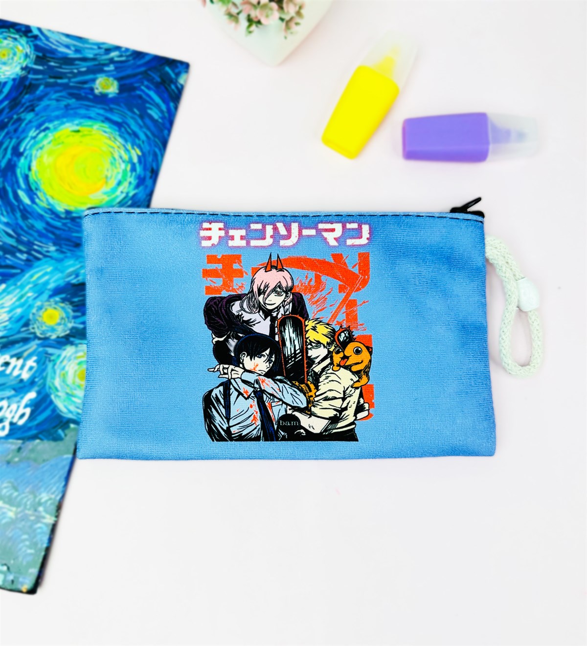 Team Chainsaw Tasarımlı Bez Kalemlik CüzdangiftmodaGmklm100216