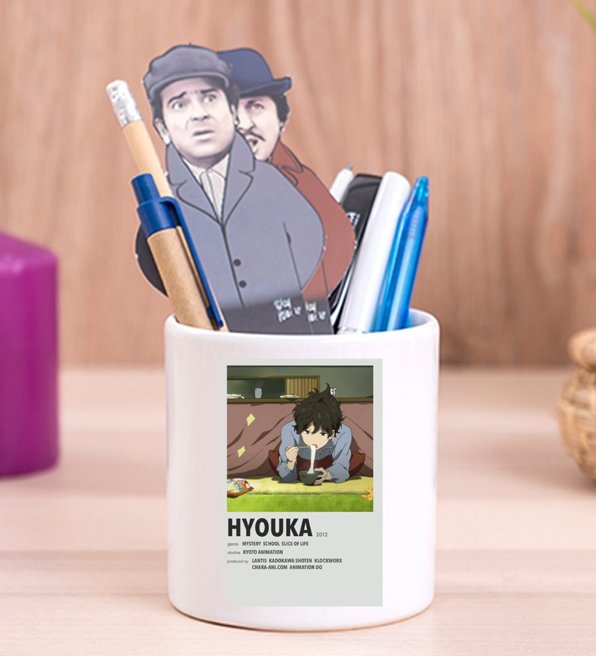 Hyouka Anime Tasarımlı Seramik KalemlikgiftmodaGmklm100108