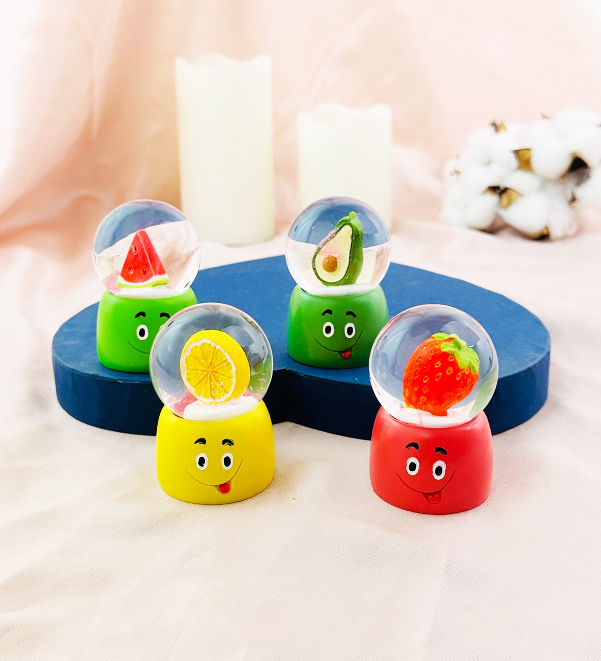 Tatlı Meyve Mini Işıklı Kar KüresigiftmodaGM-5017