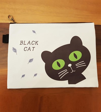 Kedi Tasarımlı A4 Ebatında Çanta Giftmoda