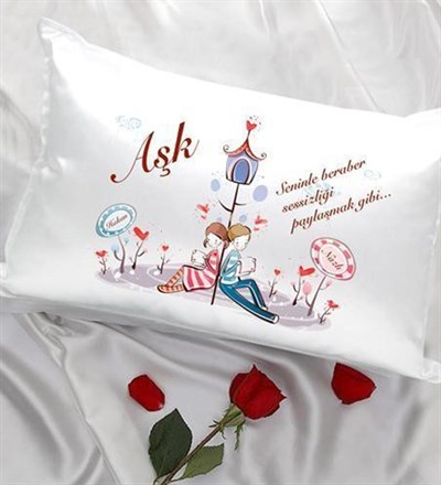 Kişiye Özel Aşk Yastık