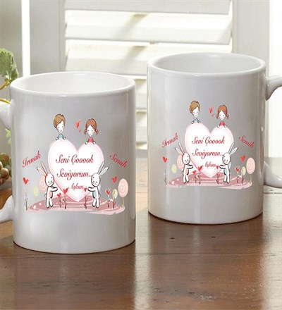 Kişiye Özel Aşkını Göster Kupa Bardak