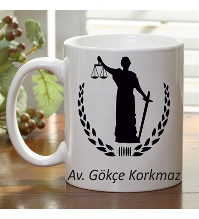 Kişiye Özel Avukat Kupa Bardak