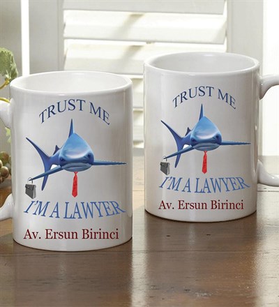Kişiye Özel Avukat Kupa Bardak