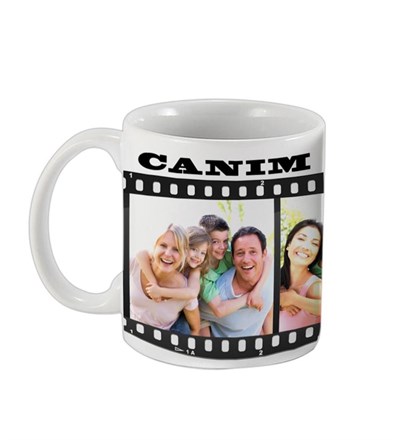 Kişiye Özel Canım Ailem Kupa Bardak