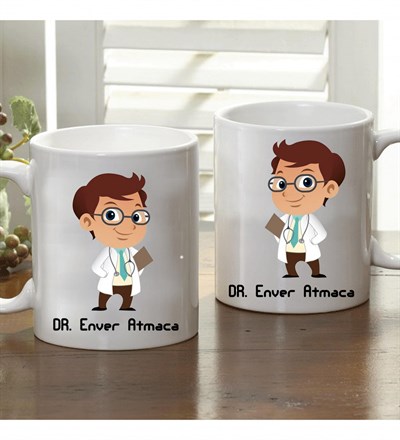 Kişiye Özel Doktor Kupa Bardak