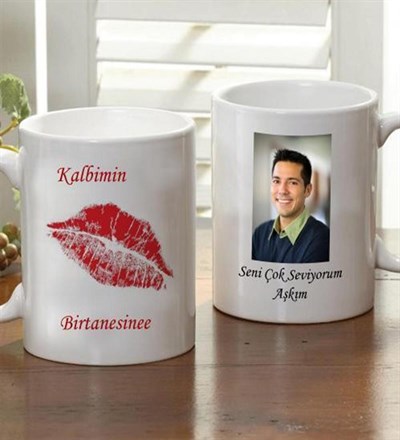 Kişiye Özel Kalbimin Birtanesine Kupa Bardak