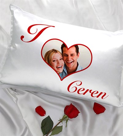 Kişiye Özel Kalp Yastık