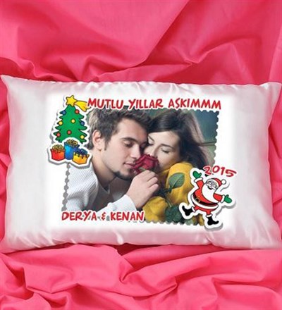 Kişiye Özel Mutlu Yıllar Aşkım Yastık