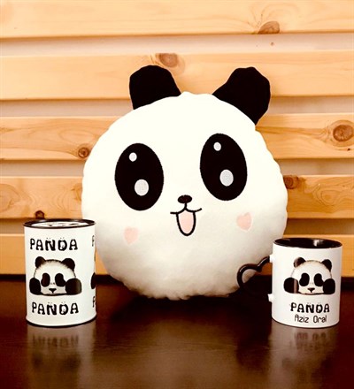 Kişiye Özel Panda Set Kupa